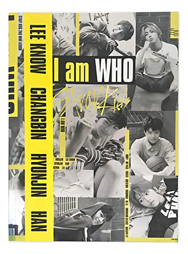 Sray Kids Album Oficial I Am Who Versión I Am (blanco)