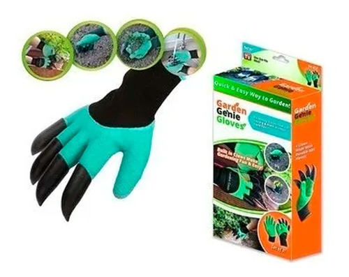 Guantes Para Jardinería Con Garras Trabajo Jardín