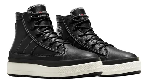 Tenis Converse Botas Chuck Taylor All Unisex-negro/blanco