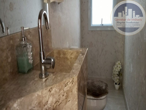 Imagem 5 de 22 de Ótimo Sobrado No Condominio Park Real Em Indaiatuba, Com 3 Suítes Com Sacada, - Ca00095 - 69952064
