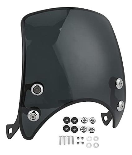 Headlight Deflector, Acouto Moto Windshield Kit Universal Pa
