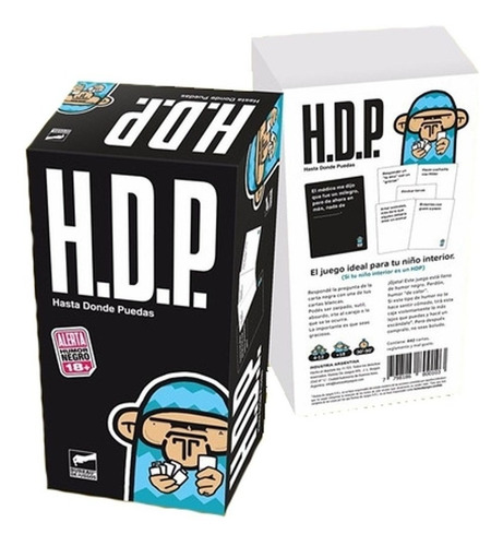 Juego de cartas H.D.P. Hasta donde puedas Buró