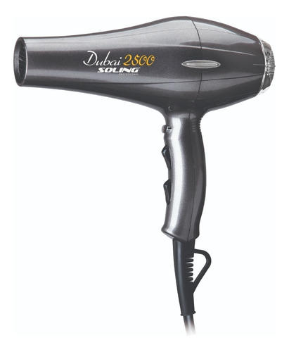 Secador de cabelo Soling Dubai 2500 preto 127V