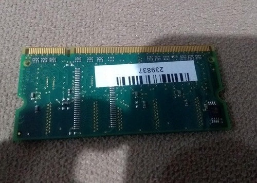 Imagem 1 de 2 de Memória Ddr Notebook 256mb 333mhz Pc2700 Mt8vddt3264hg-335g3