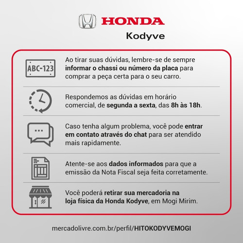 Seta Paralama Lado Esquerdo - Honda Civic 2017 Ao 2020 (g10)