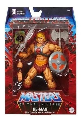 Masters Of The Universe He-man Masterverse 40 Anniversary 