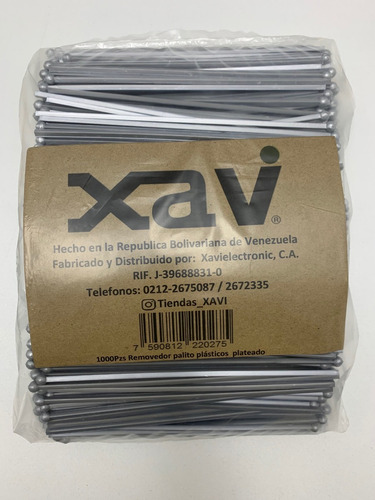 Imagen 2 de 3 de 1000 Palito Chupeta Cakepops 18cm Plastico 3545 Xaviplas
