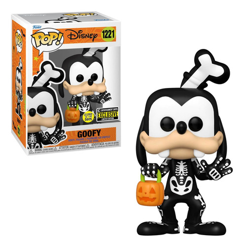 Funko Pop Goofy - Halloween Glow Brilla #1221 Mickey Mouse