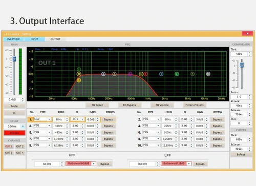 Software Dsp Amplificadores Dsp Controlador