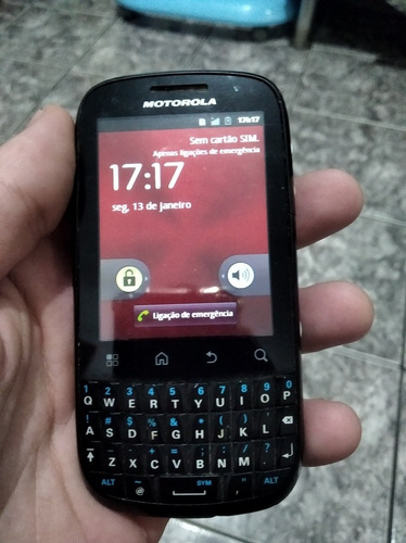 Celula Motorola Xt316 Spice Key Op- Claro (leia A Descrição)