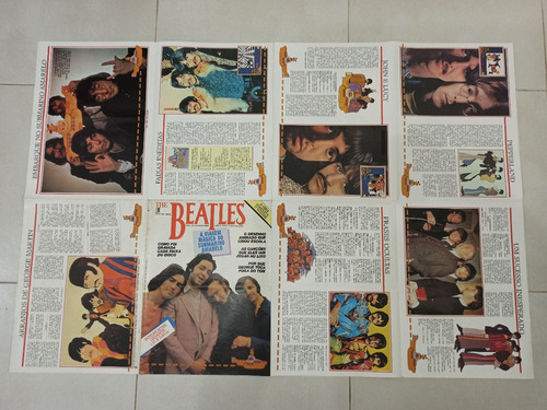 Revista Pôster The Beatles Som Três 7 (Usado)