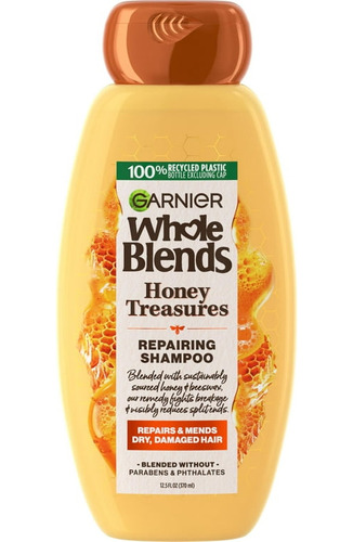 Garnier Whole Blends Shampoo Reparador  Tesoros De Miel 