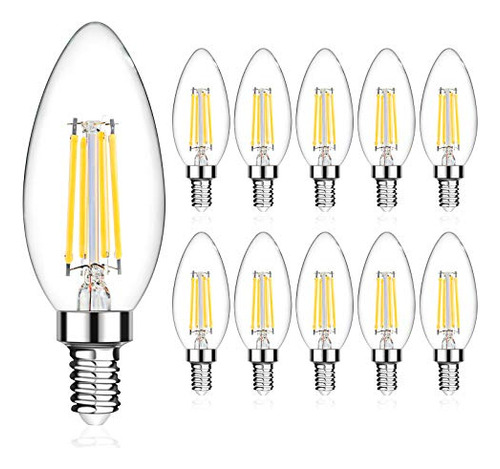 Bombillas Led De Base De Candelabro E12 B11 60w Equival...