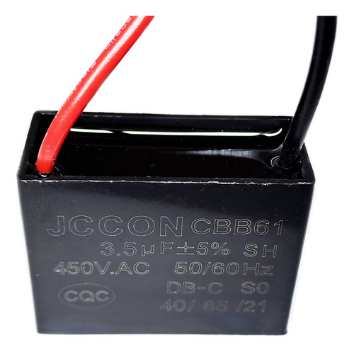 Capacitor De Arranque Cbb61 3.5uf 450vac 3,5uf