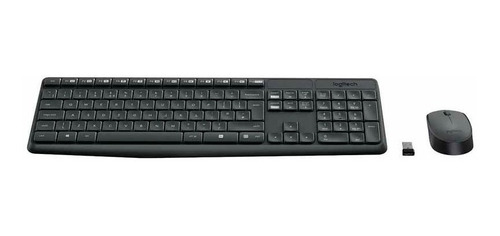 Combo Teclado Y Mouse Logitech Mk235 Inalambrico