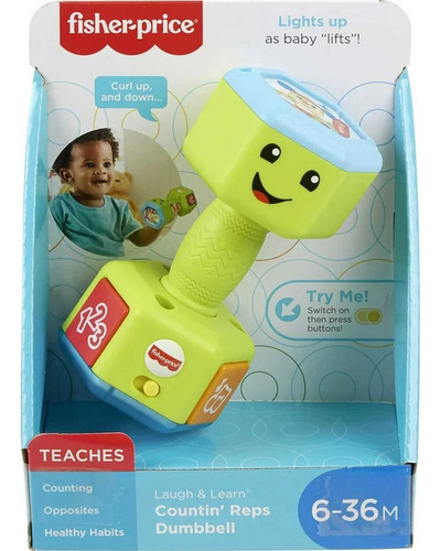 Fisher-price Laugh & Learn Countin 'reps Juguete Sonajero Co