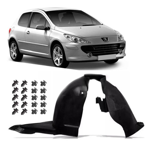 Parabarro Peugeot 307 2007 A 2013 Direito + Presilhas