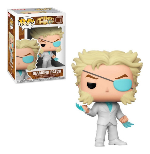 Imagen 2 de 3 de Funko Pop Marvel Infinity Warps - Diamond Patch