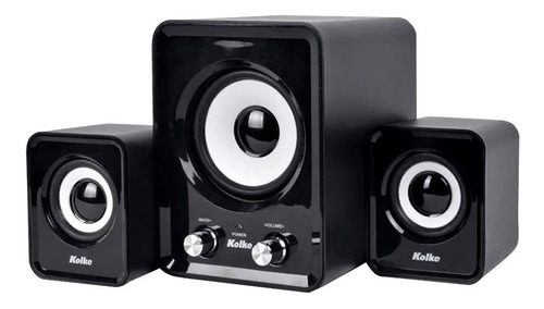 Imagen 5 de 7 de Parlantes 2.1 Usb 25w Potencia Subwoofer Pc Notebook