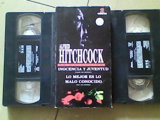 Vhs Alfred Hitchcock, 2 Peliculas