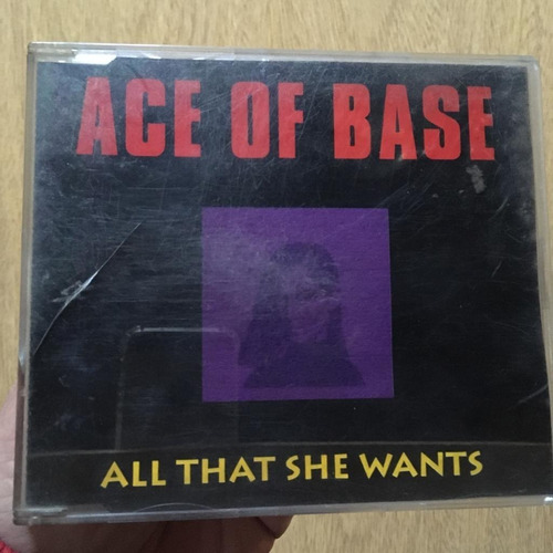 Ace Of Base  All That She Wants Cd Maxi Single Uk 