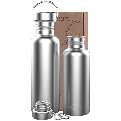 34 Oz Uninsulated Single Walled Stainless Steel Sports ...