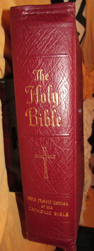 Biblia Antigua En Inglés Tamaño Grande De Colección