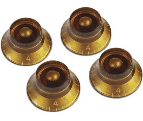 Gibson Top Hat Knobs Prhk-030 Vintage Amber Cuota