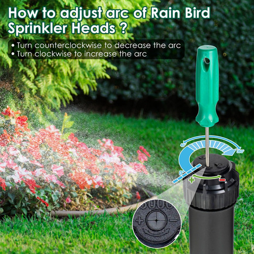 Herramienta De Ajuste Para Aspersores Rain Bird Riego Césped