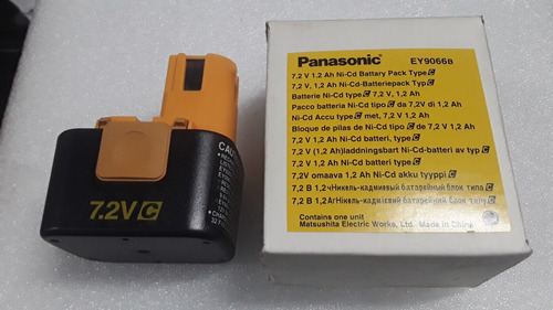 Wnmc Battery Panasonic 7.2v  Ey9066b Vvm