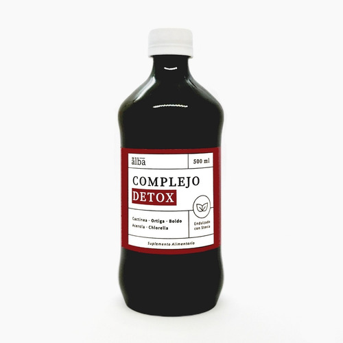Imagen 2 de 7 de Complejo Detox 500 Ml - Del Alba