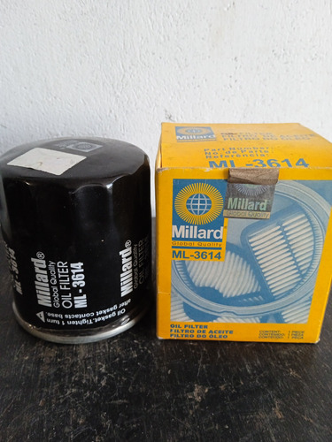 Filtro De Aceite Ml-3614 (nuevo) Millard.toyota 4runner