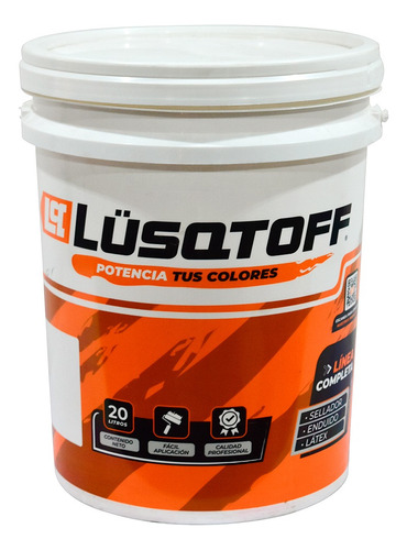 Pintura Latex Exterior Interior Blanco Pared 20 Litros 20l