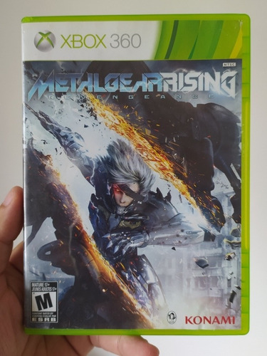 Metal Gear Rising Revengeance Original Mídia Física Xbox 360