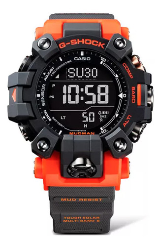 Relógio Casio G-shock Mudman Gw-9500-1a4 Tough Solar