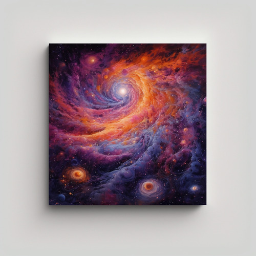 40x40cm Cuadro Decorativo Dormitorio Expanse Estrellas Galax