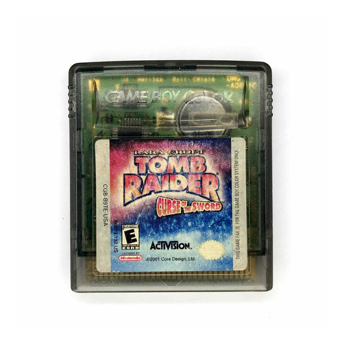 Tomb Raider Curse Of The Sword - Original De Game Boy Color