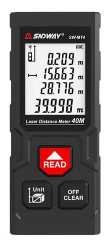 Medidor Láser Digital Distancias 40 Metros, Área, Volúmen