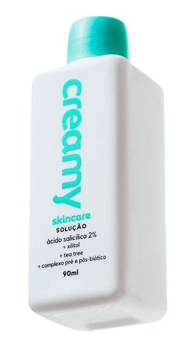 Tônico Antiacne Esfoliante Ácido Salicílico 2% 90ml - Creamy