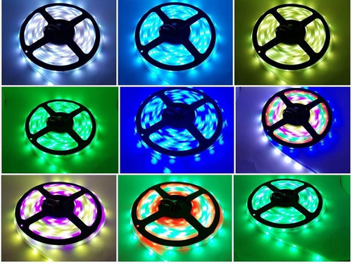 Imagem 3 de 6 de Fita Led Luz Digital Efeitos Coloridos 5050 Rgbw Ip67 5mts