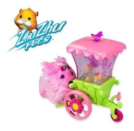 Zhu Zhu Puppies Playset Flower Cart /cdjuguetes