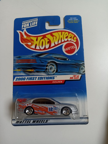 Hot Wheels Holden Primera Edicion 2000 Leer Descripcion Gris