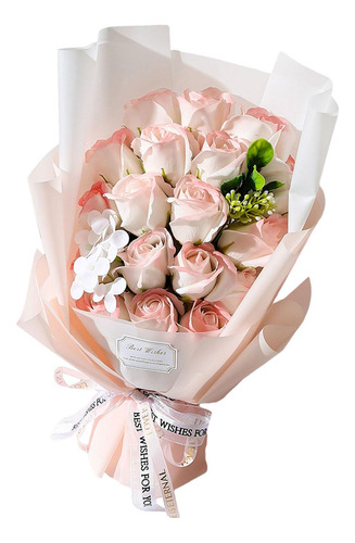 Decoración De Pétalos De Flores De Jabón De Rosa Rosa