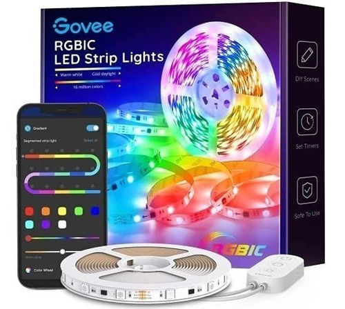 Imagen 1 de 1 de Tira De Luces Led Govee Rgbic 5 Mts