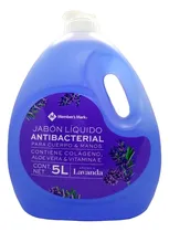 Comprar Jabón Líquido Antibacterial Manos Y Cuerpo Aroma Lavanda 5 L