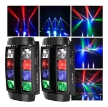 Comprar Cabezal Spider 8led Rgbw Doble Barra De Led Dmx Audiorítmico