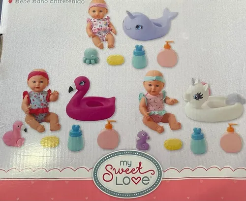 Muñeca Baño Entretenido-bebe Con Flotador-juguete Para Niñas