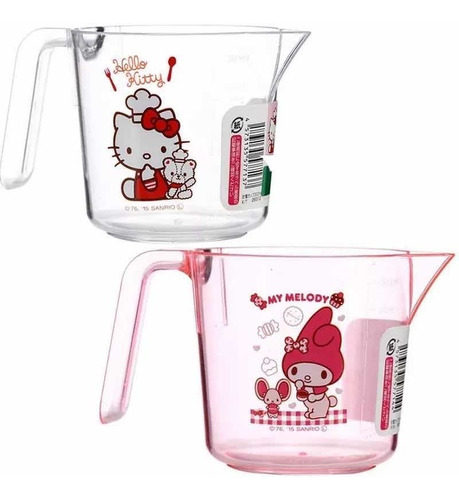 Jarra De Medidas 300 Ml Hello Kitty O My Melody