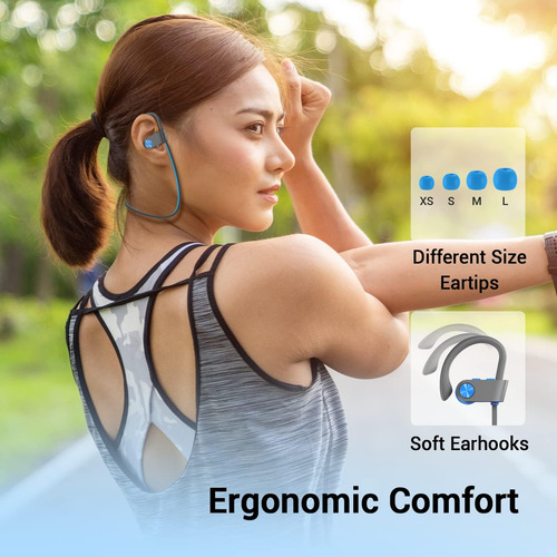Livikey Auriculares Bluetooth, Ipx7 Impermeables A Prueba De