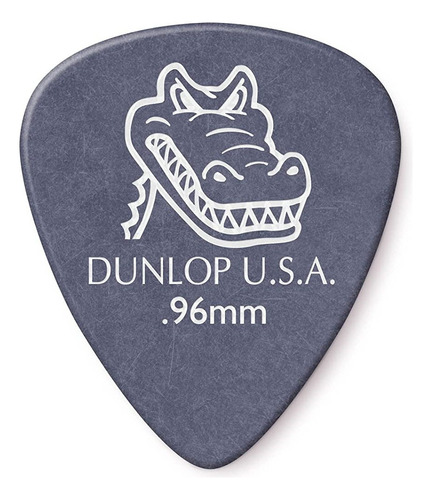 Púas Jim Dunlop Cocodrilo Gator C/ Grip 417r Pack X12 Oferta